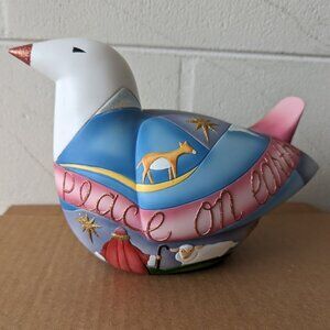 Kate Holmes Christmas Dove Figurine Sculpture Peace on Earth